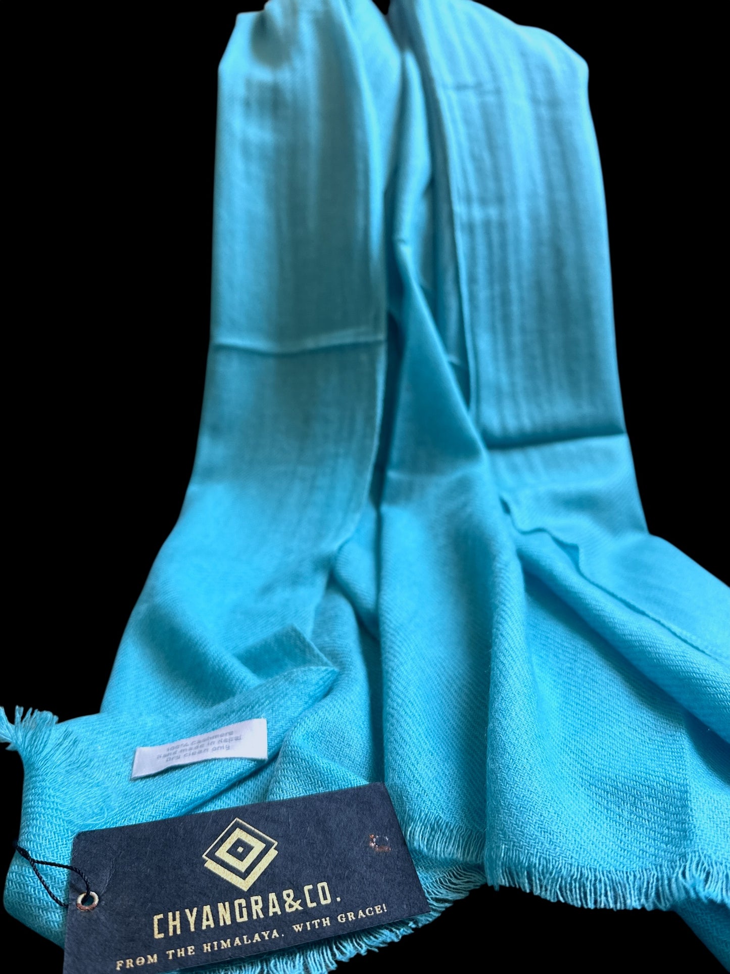 100% Cashmere Pashmina Scarf (28x80 inches)